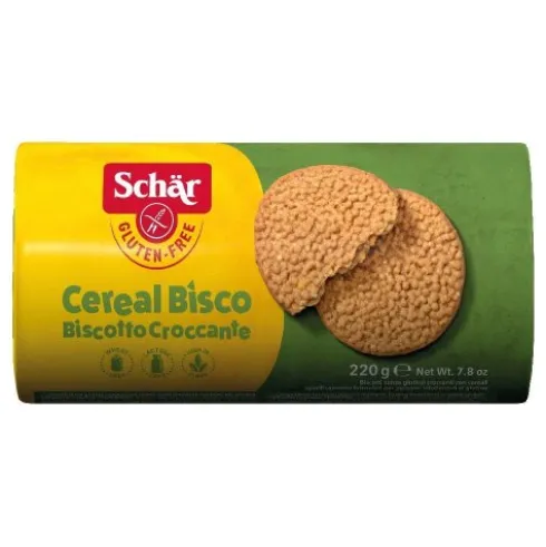 Schar Cereal Bisco Biscotto Croccante Senza Glutine 220 g