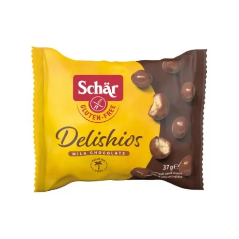 Schar Delishios Cereali Ricoperti Cioccolato al Latte 37g