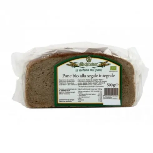 Schreder Pane Integrale di Segale Biologico 500g