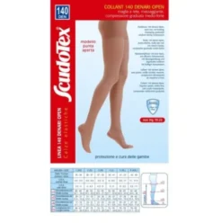 Scudotex Autoreggente 140 Open Daino Taglia 5