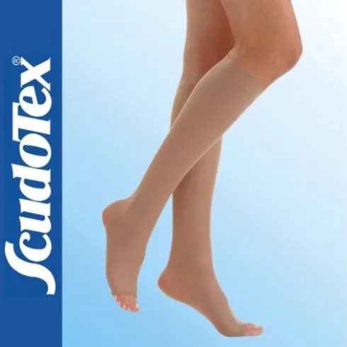 Scudotex Gambaletto K2 Microfibra Punta Aperta Beige Taglia 5