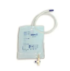 Securmed Sacca Urina da Letto Monouso 2L con Scarico 90cm - 30 Pezzi