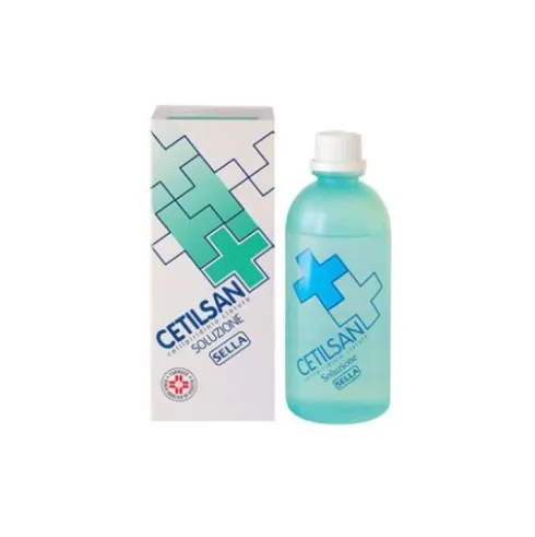 Sella Cetilsan Soluzione Disinfettante Cute Ferite 0,2% 200ml