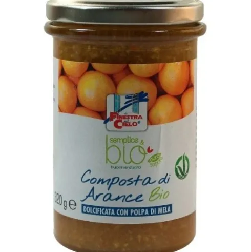 Semplice & Bio Composta di Arance con Polpa di Mela 320g