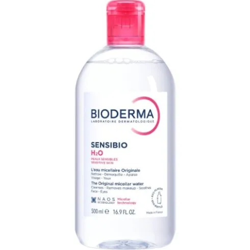 Sensibio H2O Acqua Micellare Detergente e Struccante - Adatta per pelli sensibili - 500 ml