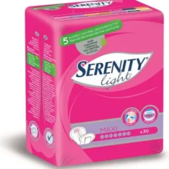 Serenity Light Lady Super Assorbenti Incontinenza Donna Super 30 Pezzi