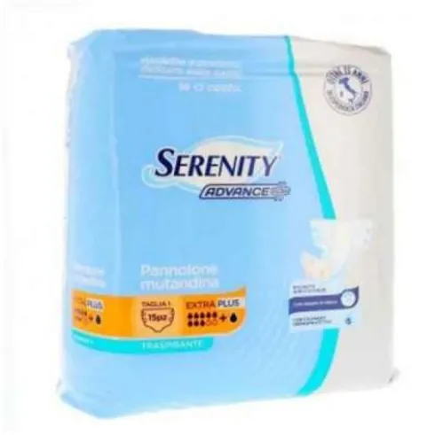 Serenity Pannolone Mutandina Advance Superplus Taglia L 4x15 Pezzi
