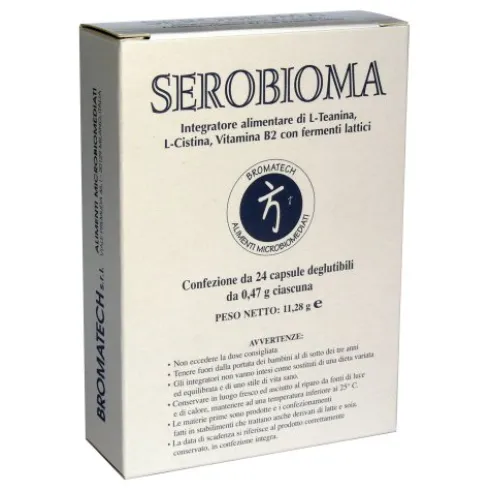 Serobioma - Integratore alimentare con fermenti lattici - 24 capsule
