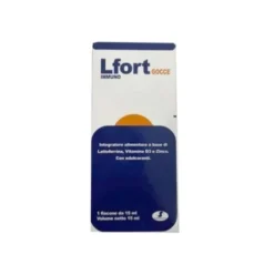 S.Farmaceutici Lfort Gocce Integratore per Ossa con Vitamina D e Calcio - 15ml