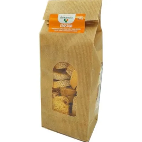 Sg Sas Crostini Senza Glutine per Celiaci Snack Biscottato da Forno 150g