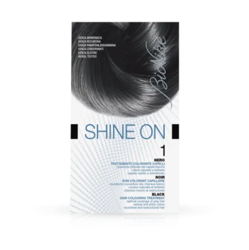 Shine On Tintura Capelli Colore Nero 1