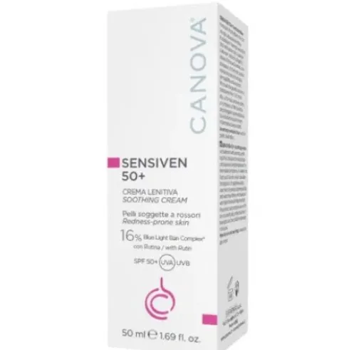 Sifarma Sensiven 50+ Crema Lenitiva Pelli Sensibili Protezione Alta 50ml