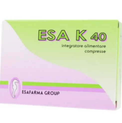 Sifra Esa K 40 Integratore Alimentare per Cute, Capelli e Unghie 40 Compresse