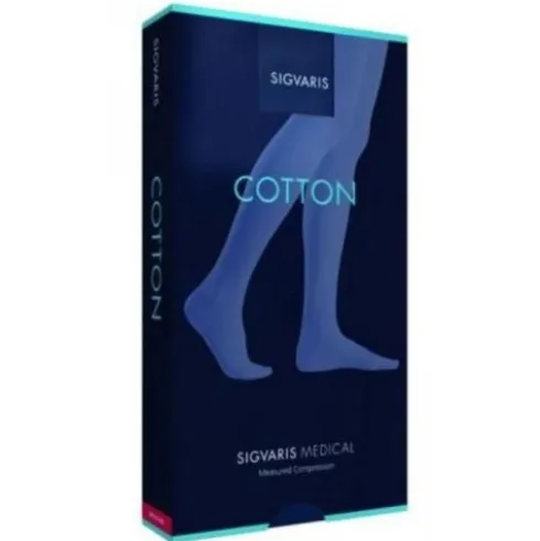 Sigvaris Cotton 2 Gambaletto Normale Punta Aperta CL 2
