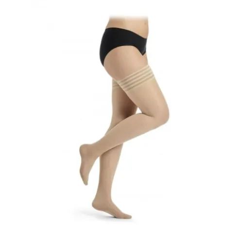 Sigvaris Juliet 70 Denari Calze Autoreggenti Liscia Coscia Skin Taglia 3