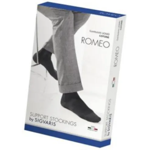 Sigvaris Romeo 180 Gambaletto Uomo Blu Taglia 1