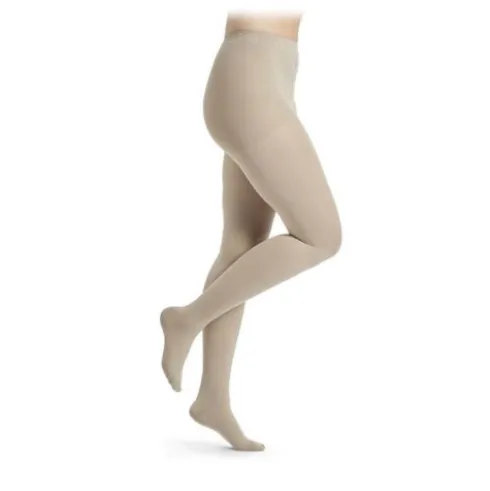 Sigvaris Semitransparent Gambaletto AD CCL1 Normale Skin Punta Aperta