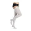 Sigvaris Thrombo Calza Antitromboembolica Coscia Corta Bianco XS