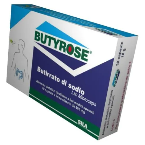 Sila Butyrose Integratore per Colonpatie per Alterato trofismo 30 Capsule