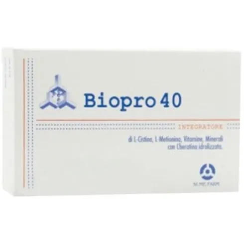 Si.Me.Farm. Biopro 40 Integratore per Capelli e Unghie in Compresse