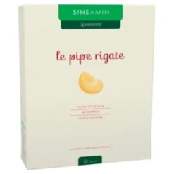 Sineamin Pipe Rigate Pasta Aproteica e Senza Glutine per Insufficienza Renale 500 g