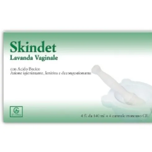 SKINDET Lav.Vag.4fl.140ml