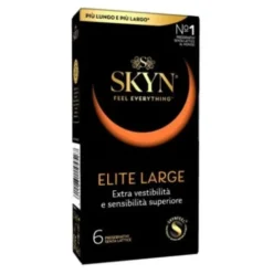 Skyn Elite Preservativi Large Extra Large Senza Lattice Ultrasottili 6 Pezzi
