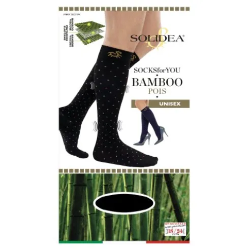 SOCKS FY Bamboo Pois Nero 5XXL