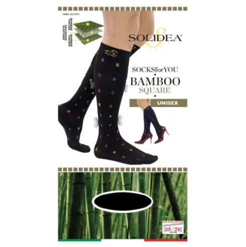 SOCKS FY Bamboo Square Blu2-M