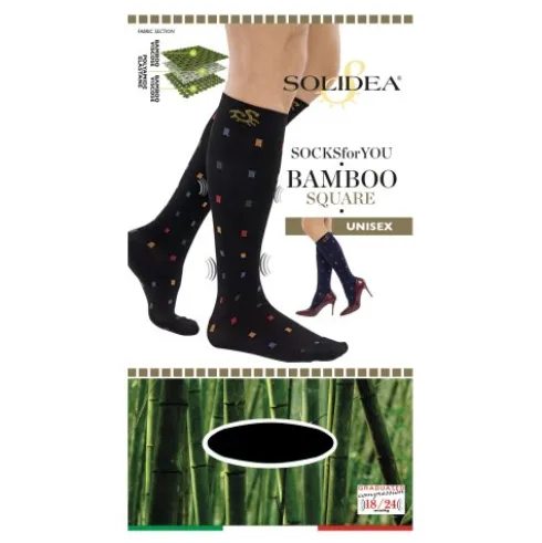 SOCKS FY Bamboo Square Nero5XX