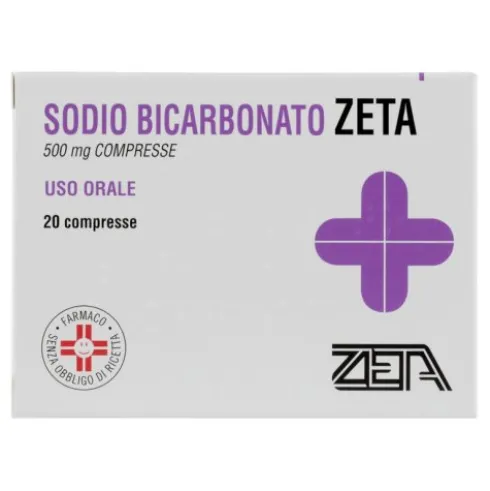 Sodio Bicarb*20Compresse 500mg