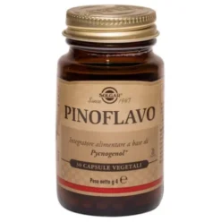 Solgar Pinoflavo Integratore Antiossidante per Circolazione 30 Capsule Vegetali