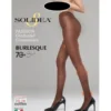 Solidea Burlesque 70 Sheer Collant Nero Taglia XL