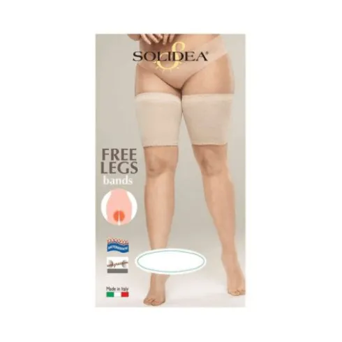 Solidea Free Legs Balze Elastiche Anti-sfregamento Natur Taglia XL