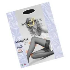 Solidea Marilyn 140 Calza Autoreggente Compressione 18/21 mmHg Sabbia Taglia 3