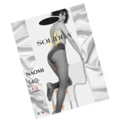 Solidea Naomi 140 Den Collant Compressivo Modellante Nero Taglia 4XL
