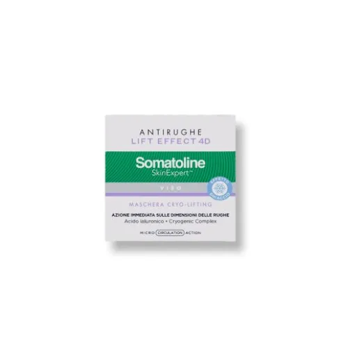 Somatoline Antirughe Lift Effect 4D Maschera Cryo-Lifting - Maschera viso effetto lifting immediato - 75 ml