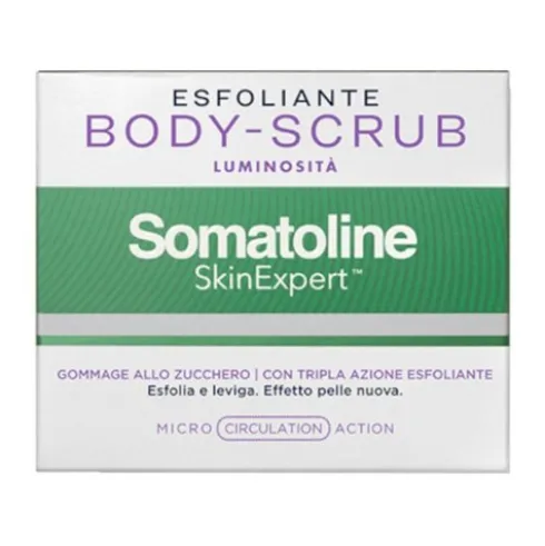 Somatoline Skin Expert Body Scrub Luminosità - Trattamento esfoliante effetto pelle nuova - 350 g