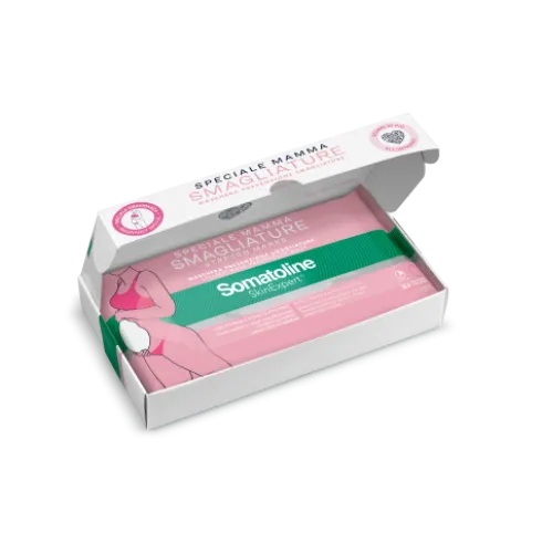 Somatoline Skin Expert Maschera Prevenzione Smagliature in gravidanza - Speciale Mamma - Confezione con 4 maschere