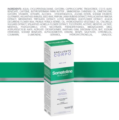 Somatoline Skin Expert Snellente Corpo Over 50 - Crema corpo anticellulite ed antietà - 200 ml