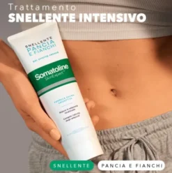 Somatoline Skin Expert Snellente Pancia e Fianchi Cryogel - Crema anticellulite effetto freddo - 250 ml