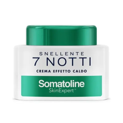 Somatoline Snellente 7 Notti Crema Effetto Caldo - Crema corpo anti cellulite intensiva - 400 ml