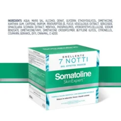 Somatoline Snellente 7 Notti Gel Effetto Fresco - Crema corpo anti cellulite intensiva - 400 ml