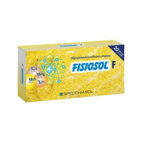 Specchiasol Fisiosol F Oligoelementi Magnesio Manganese Rame Zinco, 20 Fiale