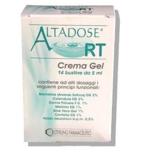 Sterling Farmaceutici Altadose RT Crema Gel Sollievo 14 Bustine