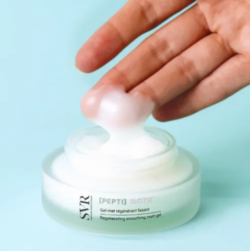 SVR Pepti Biotic Gel-Mat Rigenerante Levigante - Gel effetto mat per pori dilatati, imperfezioni e rughe - 50 ml