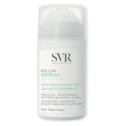 SVR Spirial Deo Anti-Traspirante Roll-On - Deodorante per sudorazione eccessiva di adolescenti e adulti - 50 ml