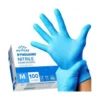 Synguard Guanti Monouso Nitrile Blu Taglia M Senza Polvere