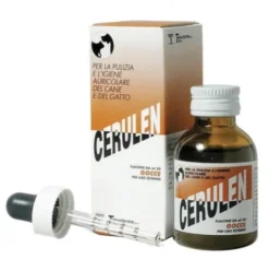 Teknofarma Cerulen Gocce Otologiche per Cani e Gatti, Solvente Cerume, 50ml
