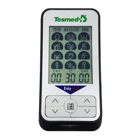 Tesmed Trio 6.5 Elettrostimolatore Muscolare per Massaggio e TENS
